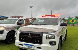 Nova viatura reforça segurança rural em Orleans