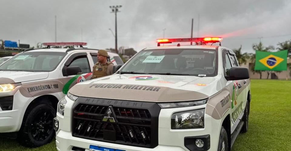 Nova viatura reforça segurança rural em Orleans