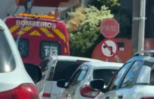 Ciclista fica ferido após atropelamento no Centro de Içara