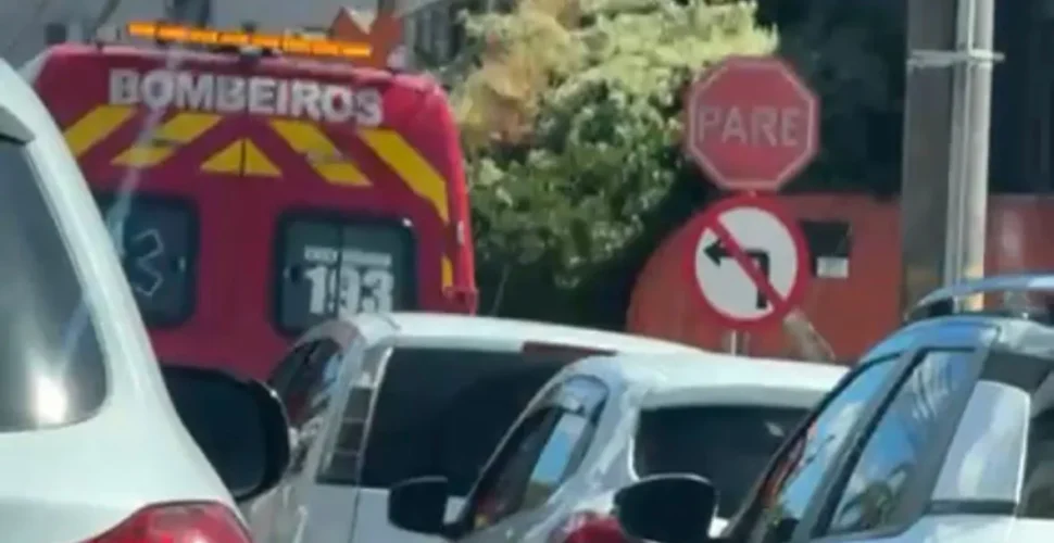 Ciclista fica ferido após atropelamento no Centro de Içara