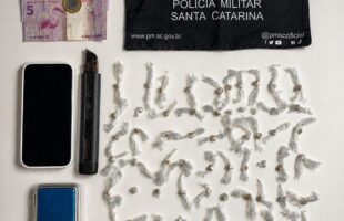 Homem é preso por tráfico de drogas em Orleans