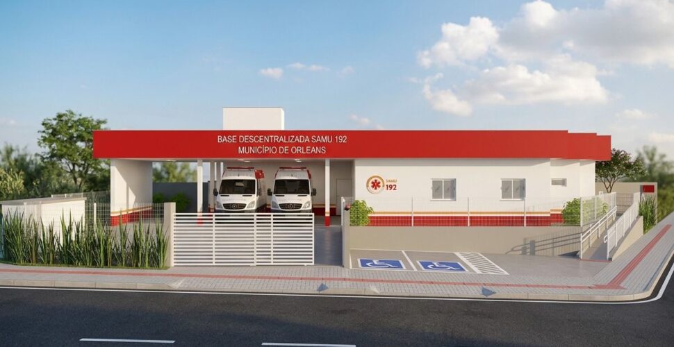 Orleans anuncia nova base do SAMU com investimento de R$ 800 mil