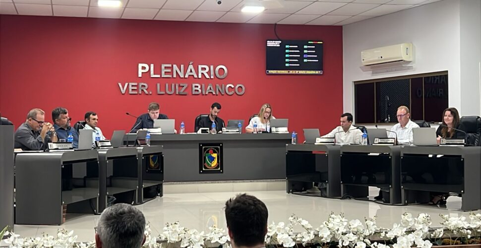 Câmara de São Ludgero aprova projetos administrativos, sociais e estruturais