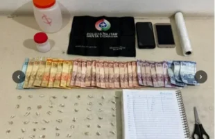Dupla é presa por suspeita de tráfico de drogas em Balneário Arroio do Silva