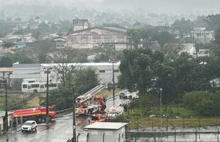 Corpo localizado em rio mobiliza equipes em Criciúma