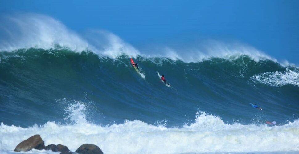 Laguna recebe o CBSurf Big Wave Mormaii 2026 com ondas gigantes na praia do Cardoso