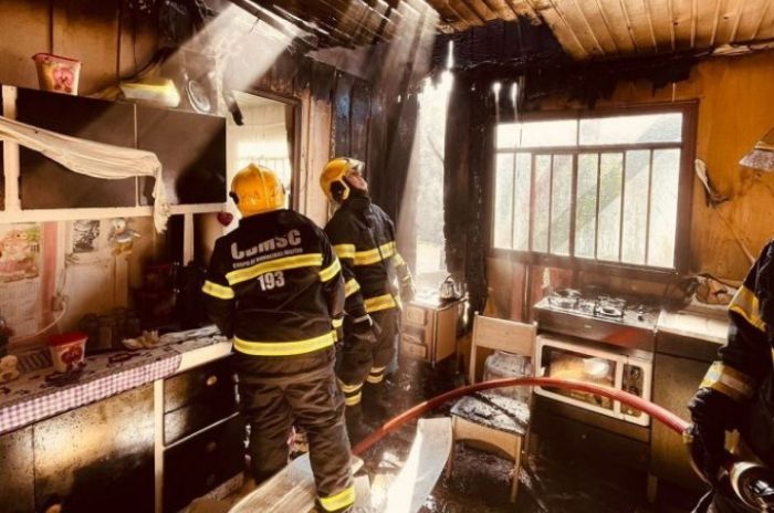 Bombeiros alertam: incêndios residenciais sobem 10% no inverno catarinense