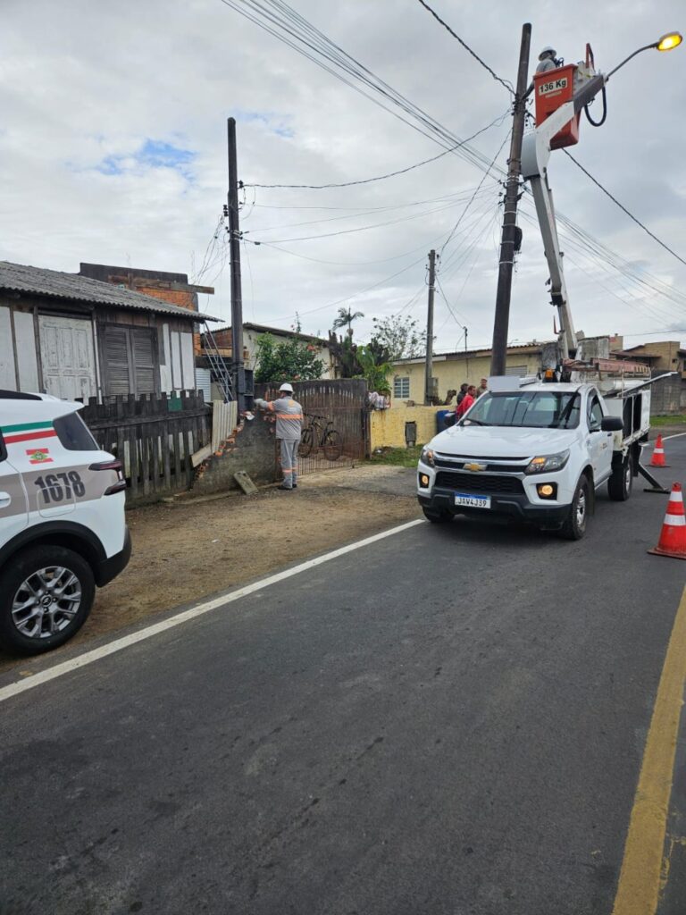 Operação da PM prende suspeitos e apreende fios queimados em Criciúma