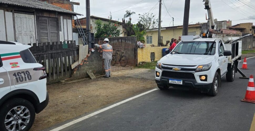 Operação da PM prende suspeitos e apreende fios queimados em Criciúma