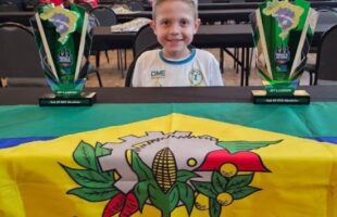 Atleta de Braço do Norte conquista vice-campeonato brasileiro de xadrez sub-09