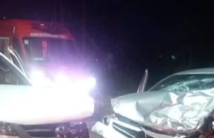 Acidente entre dois veículos deixa uma vítima fatal em Içara