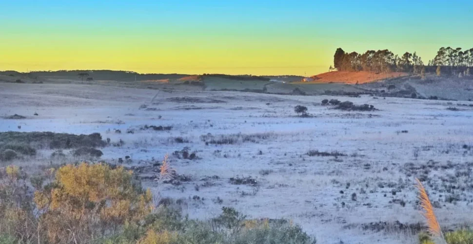Bom Jardim da Serra volta a registrar a menor temperatura de SC e marca -7,1°C