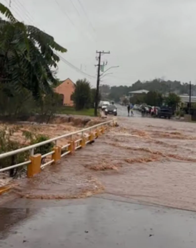 Defesa Civil alerta para temporais e risco de alagamentos em Santa Catarina