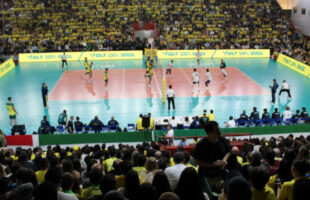 Criciúma receberá amistoso internacional entre Brasil e Chile no vôlei masculino