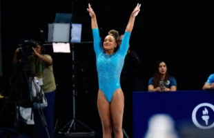 Rebeca Andrade retorna às competições e conquista ouro no Pan-Americano