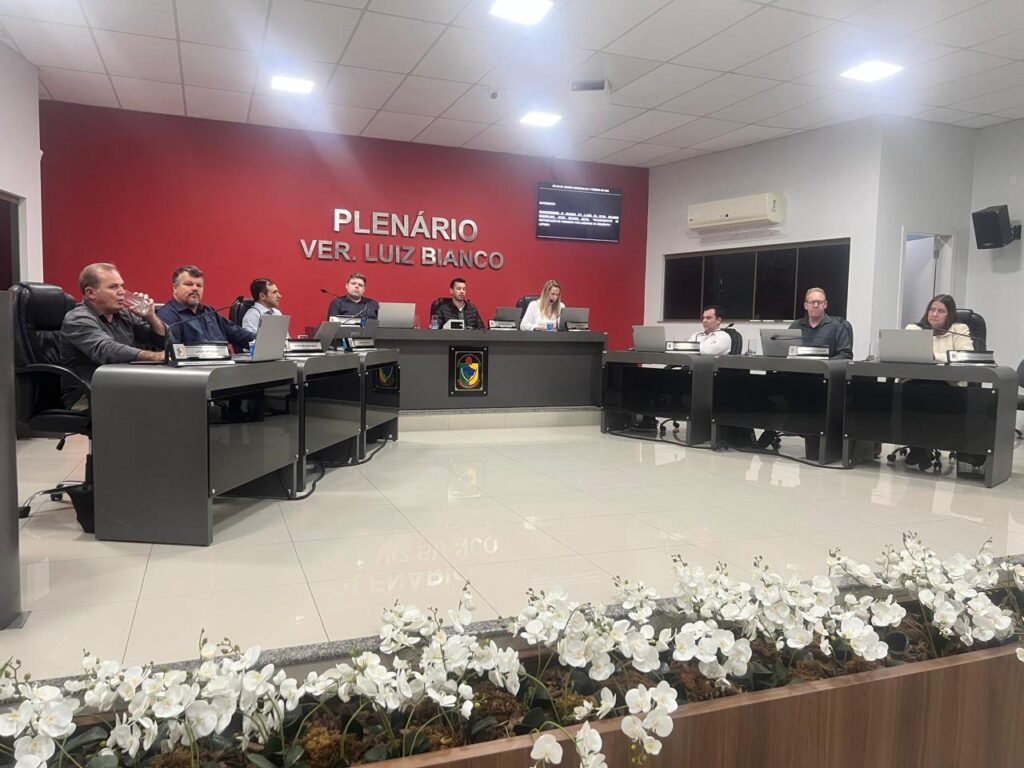 Sessão da Câmara de São Ludgero tem tribunas voltadas ao aniversário do município e eventos da semana