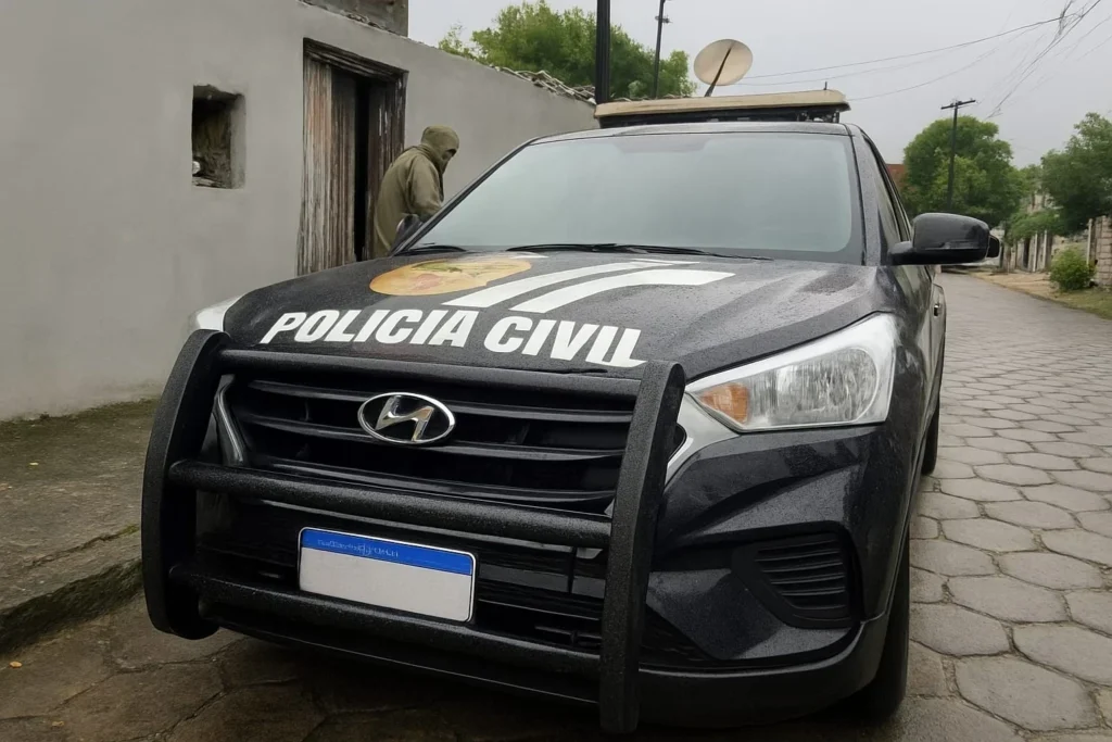 Impressões digitais levam à prisão de homem condenado por furto em Criciúma