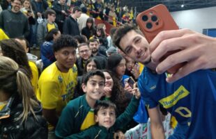 Seleção Brasileira B de vôlei vence o Chile em Criciúma por 3 sets a 0
