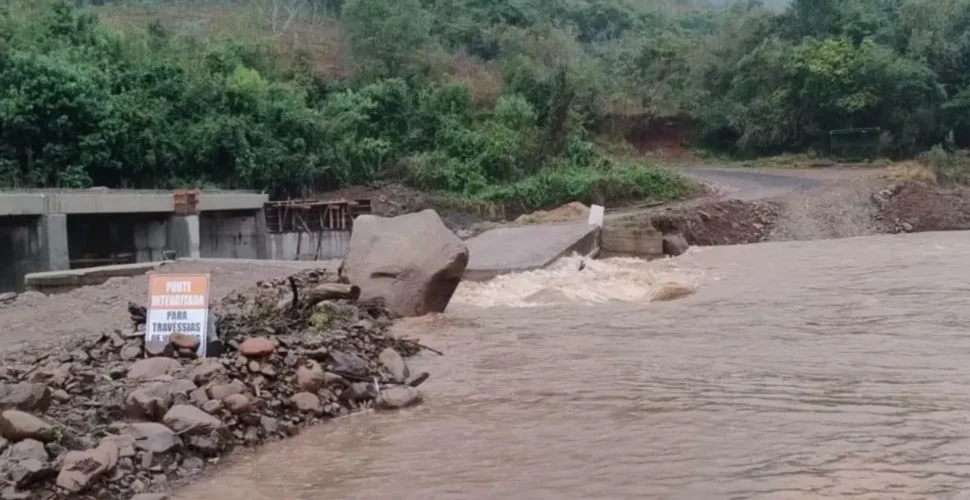 Defesa Civil emite alerta máximo para risco de inundação em rios do Rio Grande do Sul