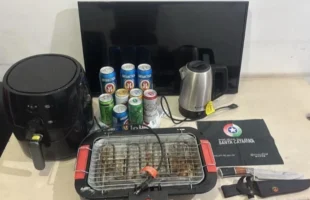 Jovem é preso após furto a residência e parte dos objetos é recuperada em Araranguá