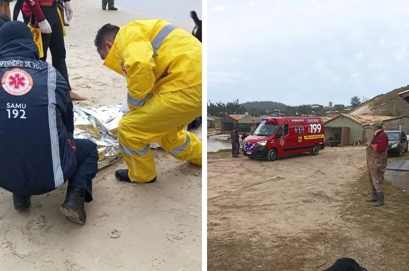Homem morre após cair de costão na região do Farol de Santa Marta, em Laguna