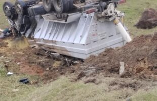 Motorista morre após colisão entre carro e caminhão em Criciúma