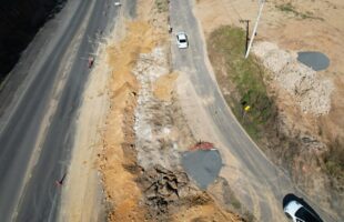 Detonação de rochas na SC-108 é concluída e trânsito é liberado entre Urussanga e Cocal do Sul