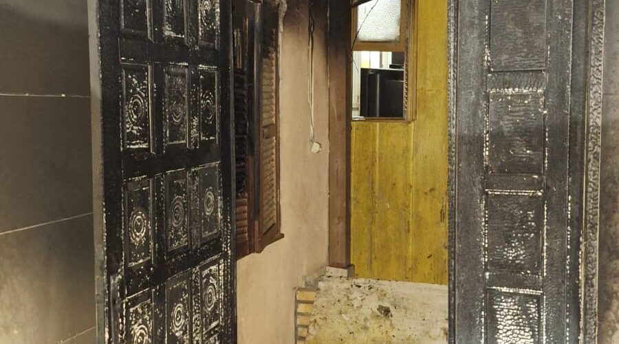 Incêndio atinge residência durante a madrugada em Braço do Norte