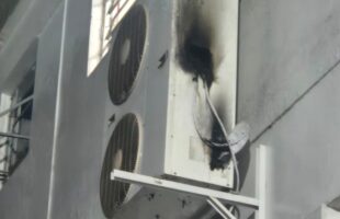 Princípio de incêndio em ar-condicionado mobiliza bombeiros na Prefeitura de Araranguá