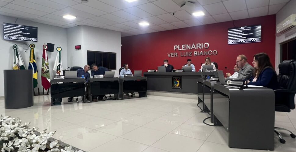 Confira os principais assuntos da sessão da Câmara de Vereadores de São Ludgero realizada nesta segunda-feira (20)
