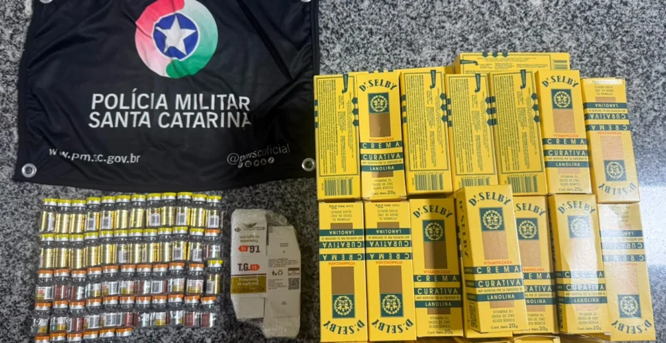 PMRv apreende medicamentos e mercadorias irregulares durante fiscalização em Bom Jesus
