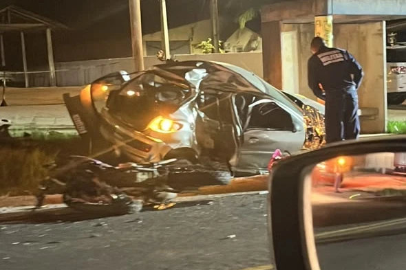 Motociclista de 39 anos morre após colisão com carro em Braço do Norte