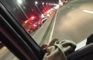 Motociclista morre após colisão com carro na BR-101, em Laguna
