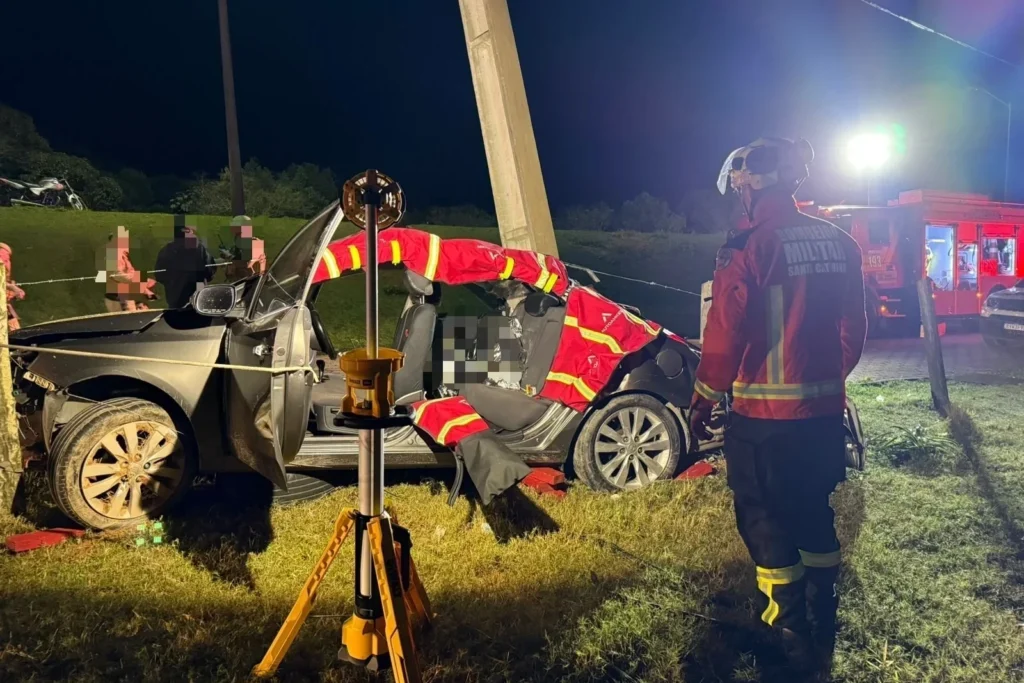 Motociclista sem CNH e com tornozeleira eletrônica é detido após acidente fatal em Laguna