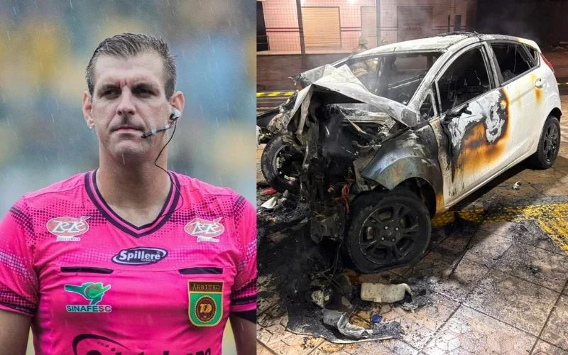 Árbitro morre após carro bater no Terminal da Próspera, em Criciúma