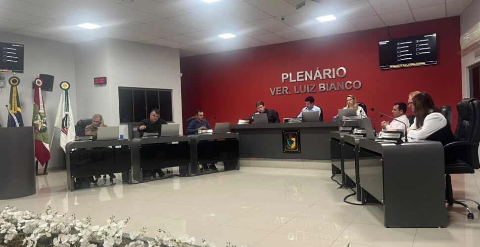 Confira os principais assuntos da sessão da Câmara de Vereadores de São Ludgero desta segunda-feira (3)