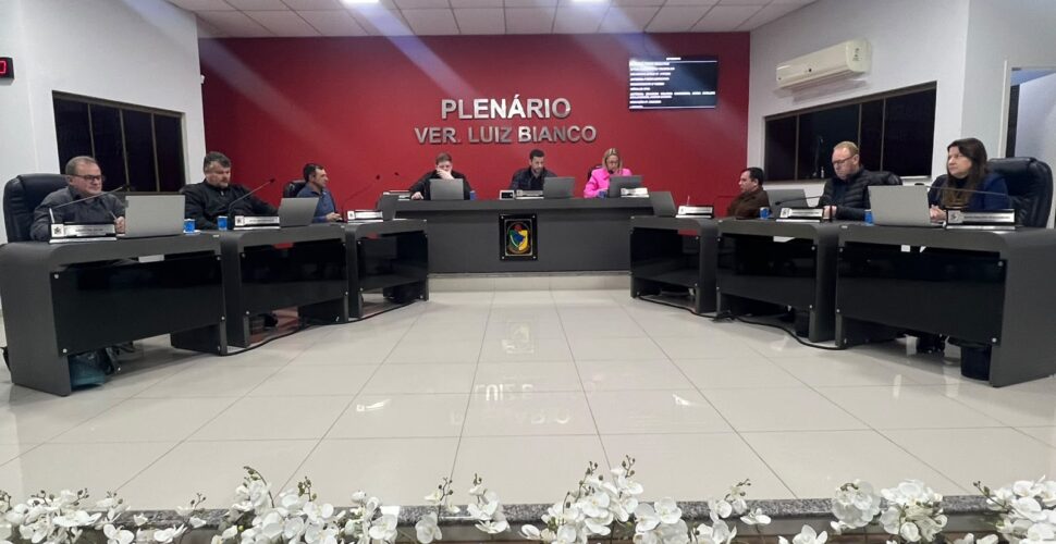 Confira os principais assuntos da Sessão Ordinária da Câmara de São Ludgero