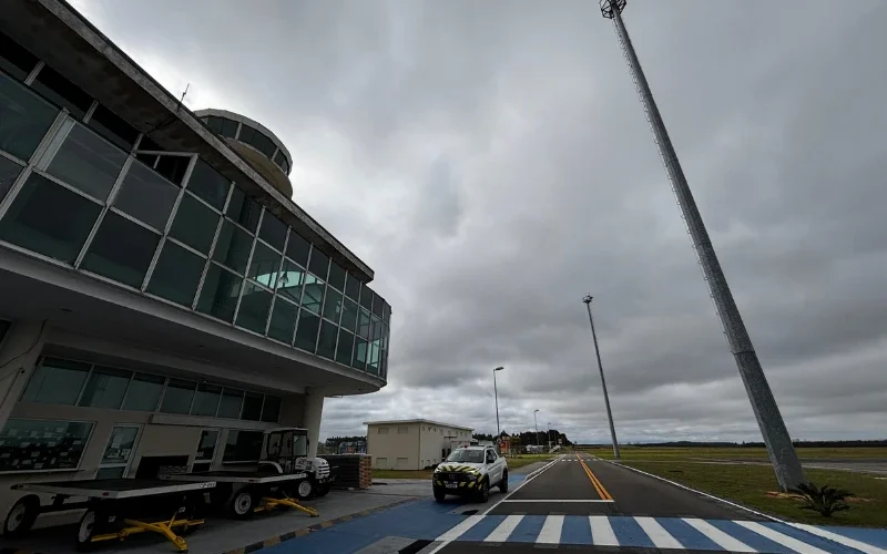 Aeroporto de Jaguaruna recebe obras de modernização e melhorias estruturais