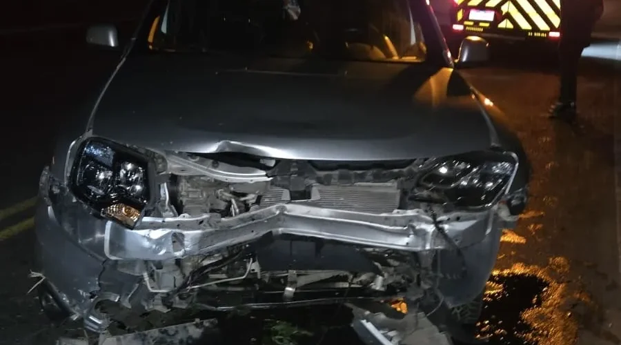 Mulher fica ferida após colisão frontal entre dois veículos em Urussanga
