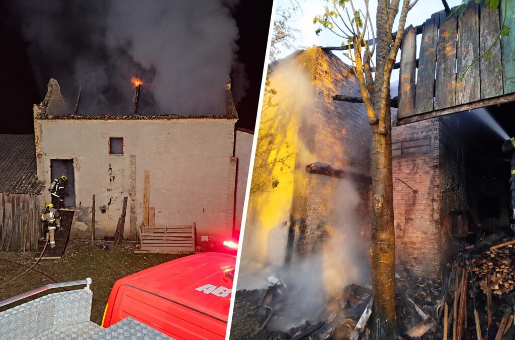 Incêndios em estufas mobilizam bombeiros durante a madrugada em Orleans e Ermo