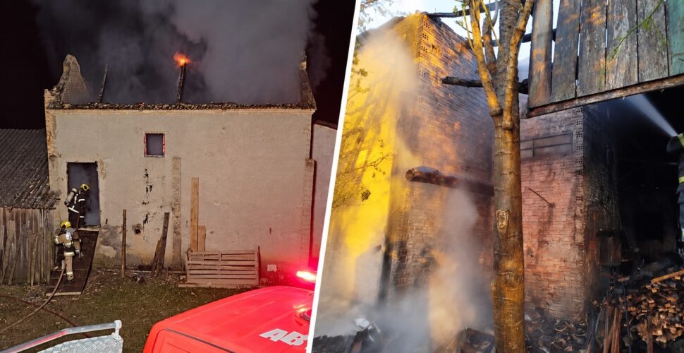 Incêndios em estufas mobilizam bombeiros durante a madrugada em Orleans e Ermo