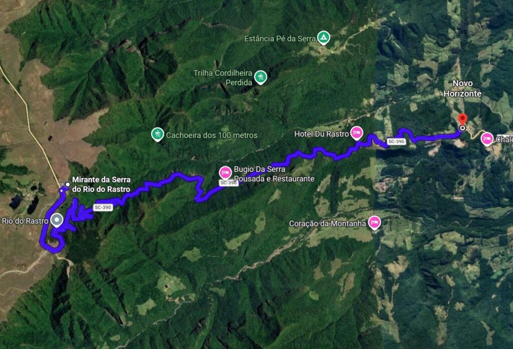 Serra do Rio do Rastro será interditada neste sábado para Volta Ciclística