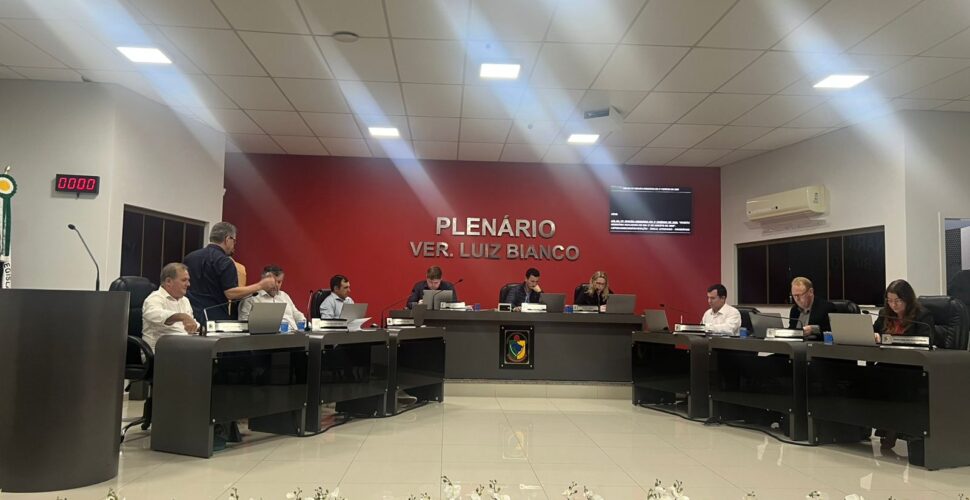 Câmara de São Ludgero aprova projetos sobre saneamento, direitos das mulheres, idosos e orçamento