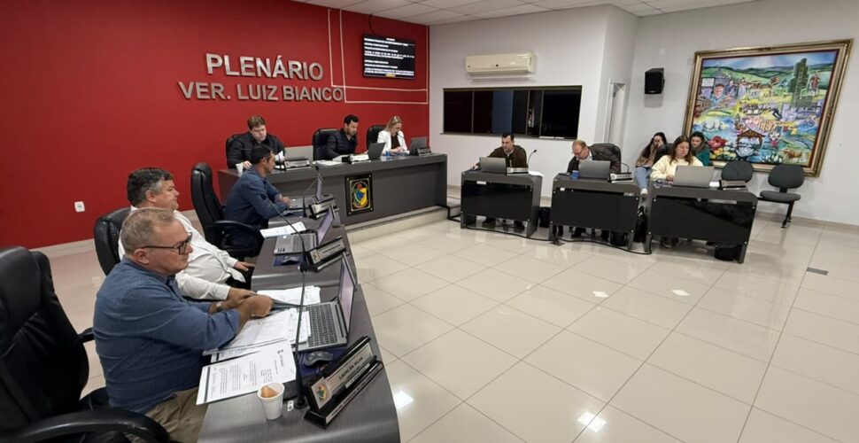Confira o que foi aprovado na Sessão Ordinária da Câmara de São Ludgero