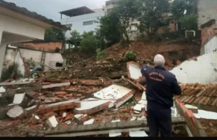 Chuva mantém atenção da Defesa Civil para risco de deslizamentos em Criciúma