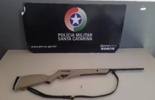 Homem é preso por porte ilegal de arma de fogo em Forquilhinha
