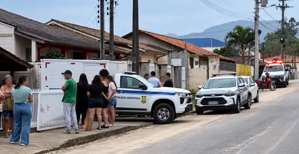 Invasão a residência termina com homem morto em Braço do Norte