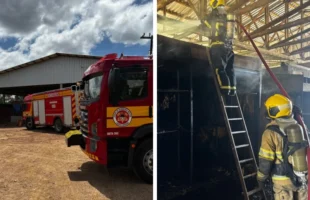 Incêndio em estufa de fumo causa prejuízo de R$ 65 mil em Orleans