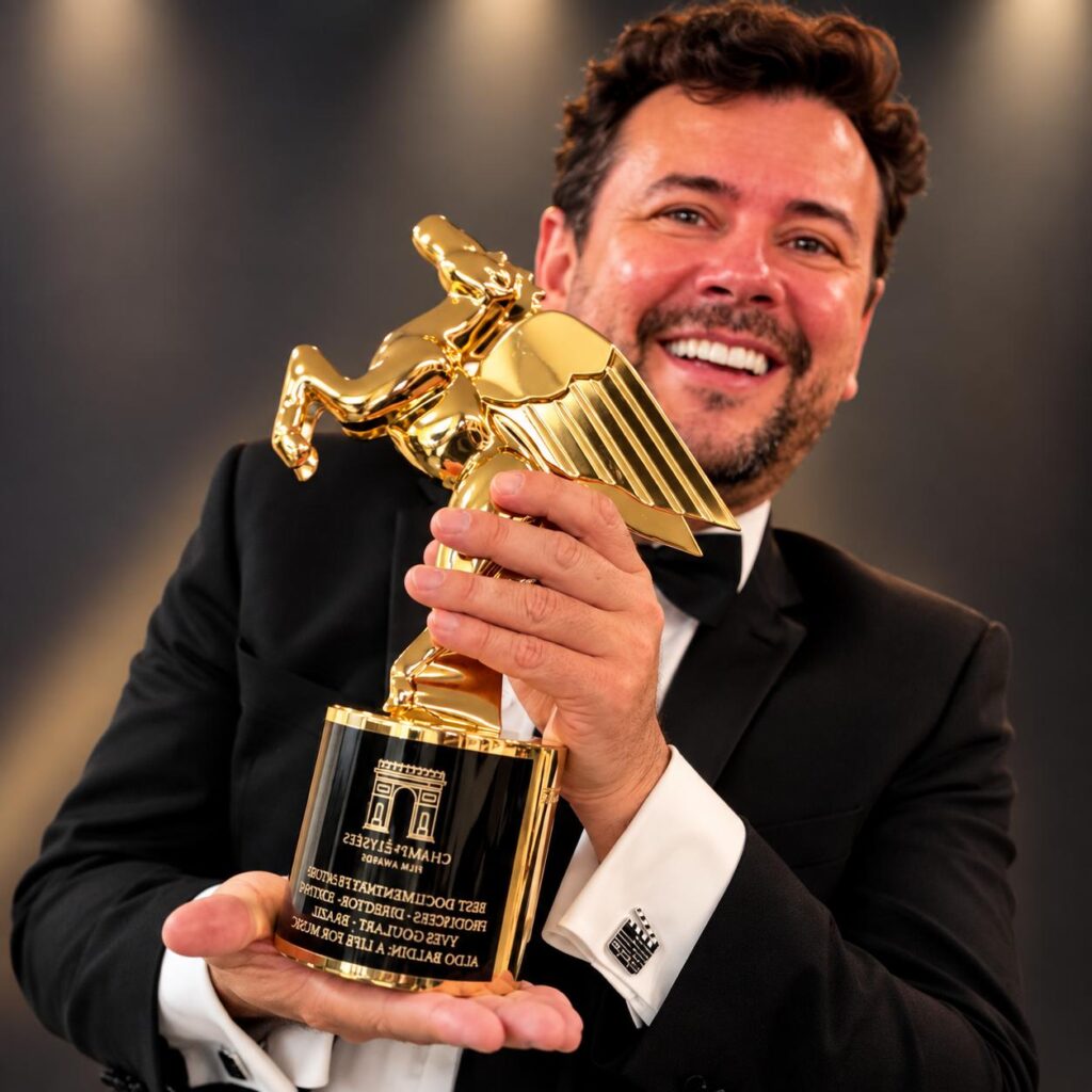 Cineasta de Urussanga conquista prêmio internacional em Paris