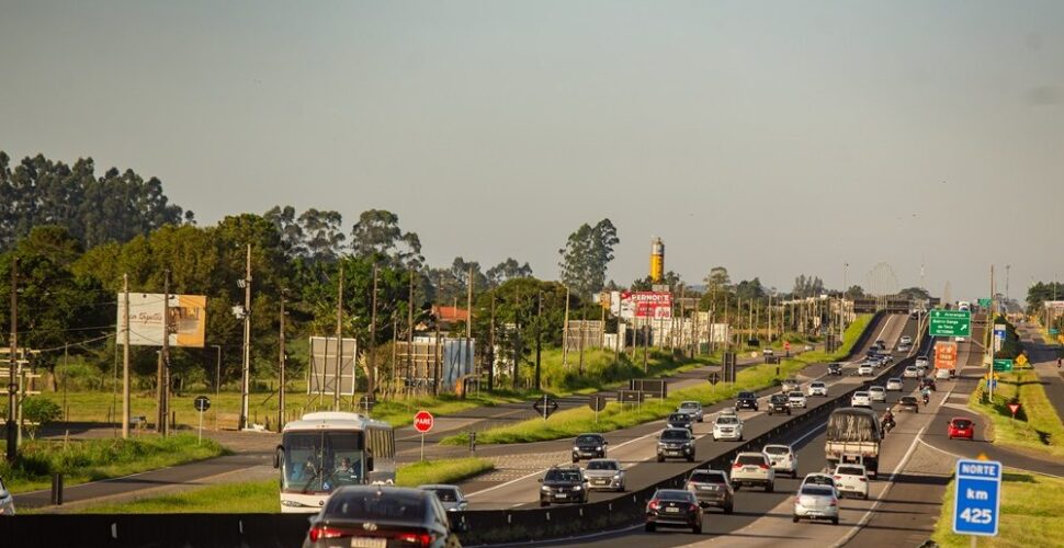 Mais de 620 mil veículos devem passar pelo trecho sul da BR-101 durante feriado